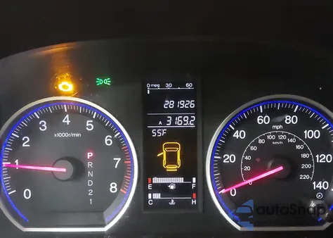 2009 Honda Cr-V Ex from USA, damaged, VIN 3CZRE48579G700438